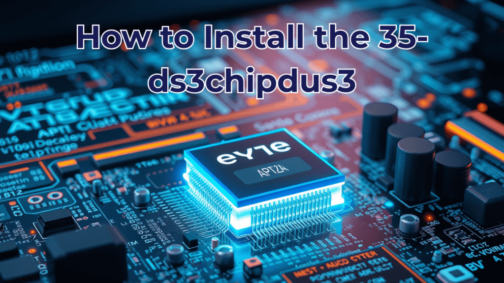 How to Install 35-ds3chipdus3 Like a Pro: The Only Guide You’ll Ever Need